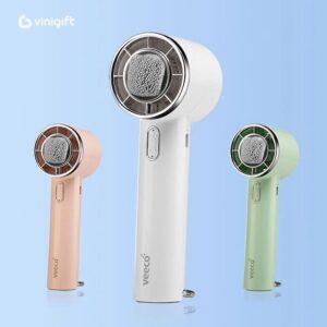 Quạt cầm tay mini in logo thương hiệu – VEECO K56